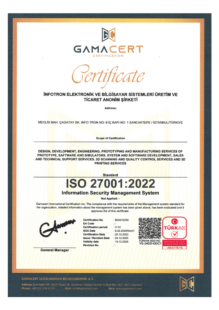 TS EN ISO 27001:2022