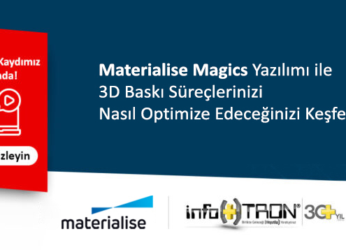 Materialise Magics Yazılımı ile 3D Baskı Süreçlerinizi Optimize Edin