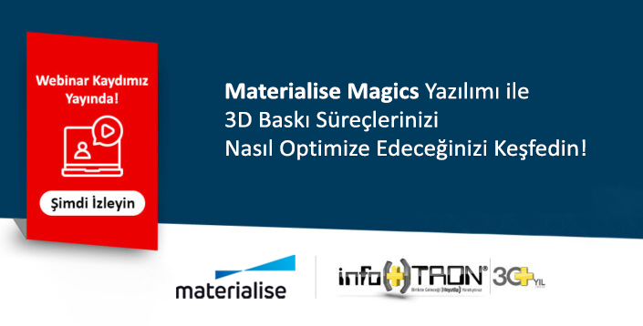 Materialise Magics Yazılımı ile 3D Baskı Süreçlerinizi Optimize Edin