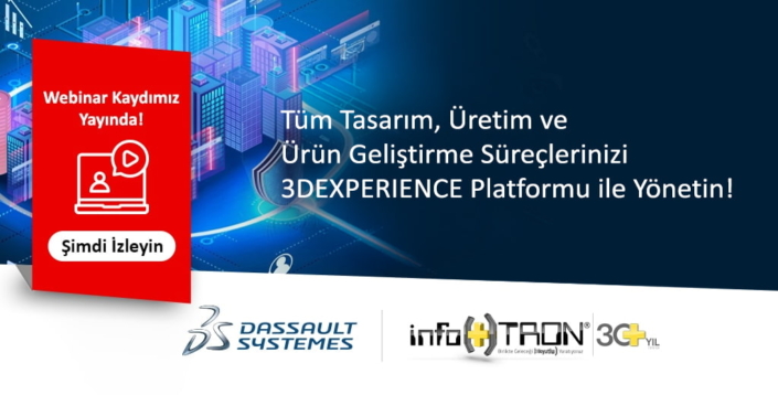 Tüm Tasarım, Üretim ve Ürün Geliştirme Süreçlerinizi 3DEXPERIENCE Platformu ile Yönetin!