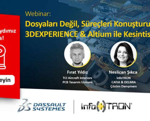 Webinar: Dosyaları Değil, Süreçleri Konuşturun: 3DEXPERIENCE & Altium ile Kesintisiz İş Birliği